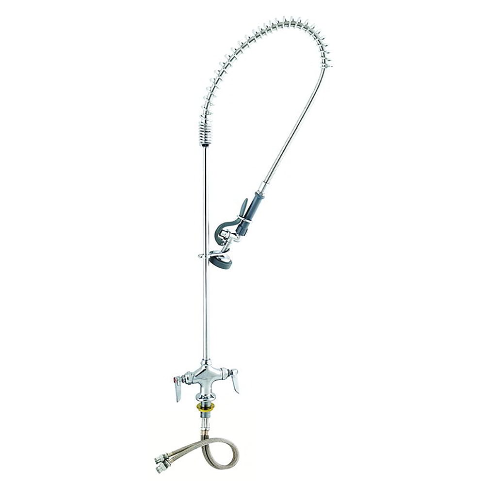 064-B0113 42"H Deck Mount Pre Rinse Faucet - 1.15 GPM, Base with Nozzle