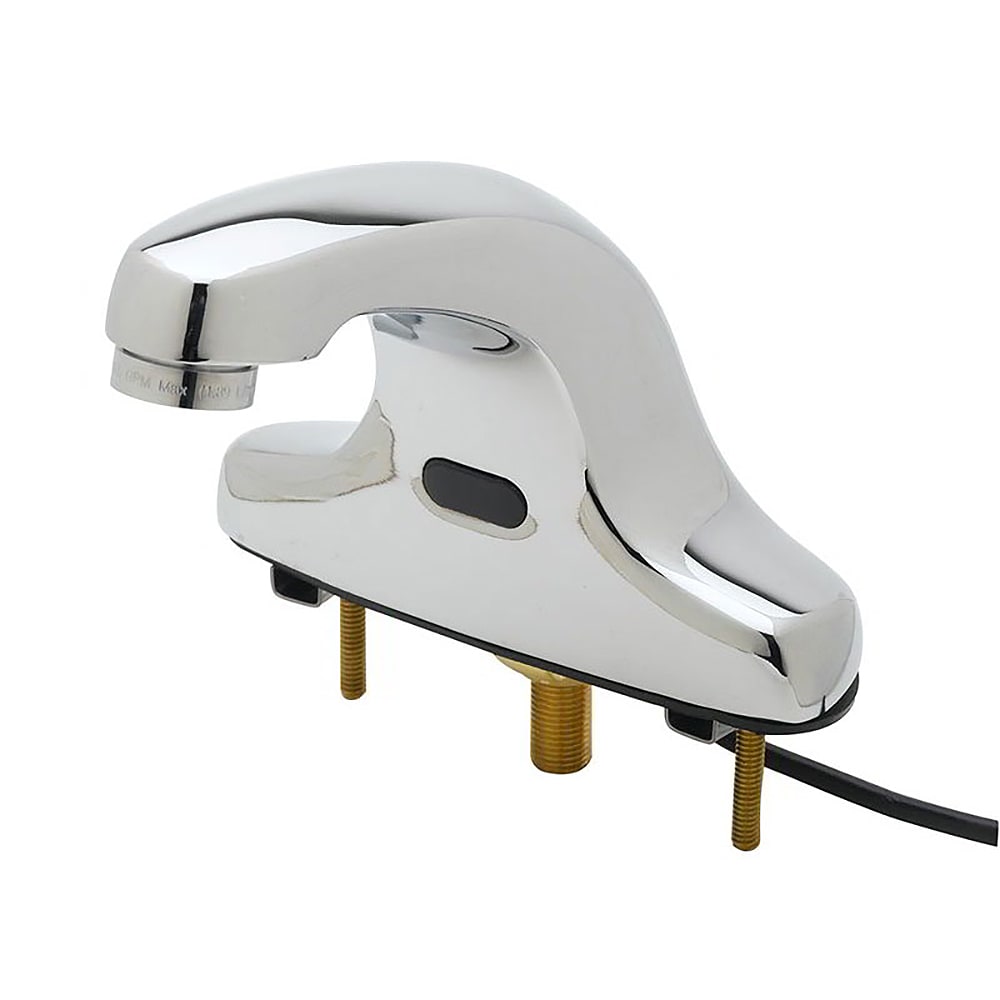 064-5EF2DDS Deck Mount Sensor Faucet - 4" Centers, 5" Spread Spout, 100-240v/1ph
