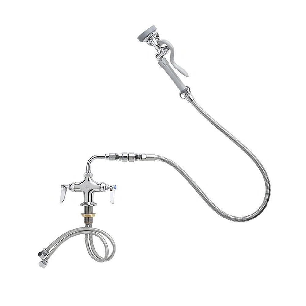 064-B020060HVB Mixing Faucet Kit w/ Angled Spray Valve, 60" Hose