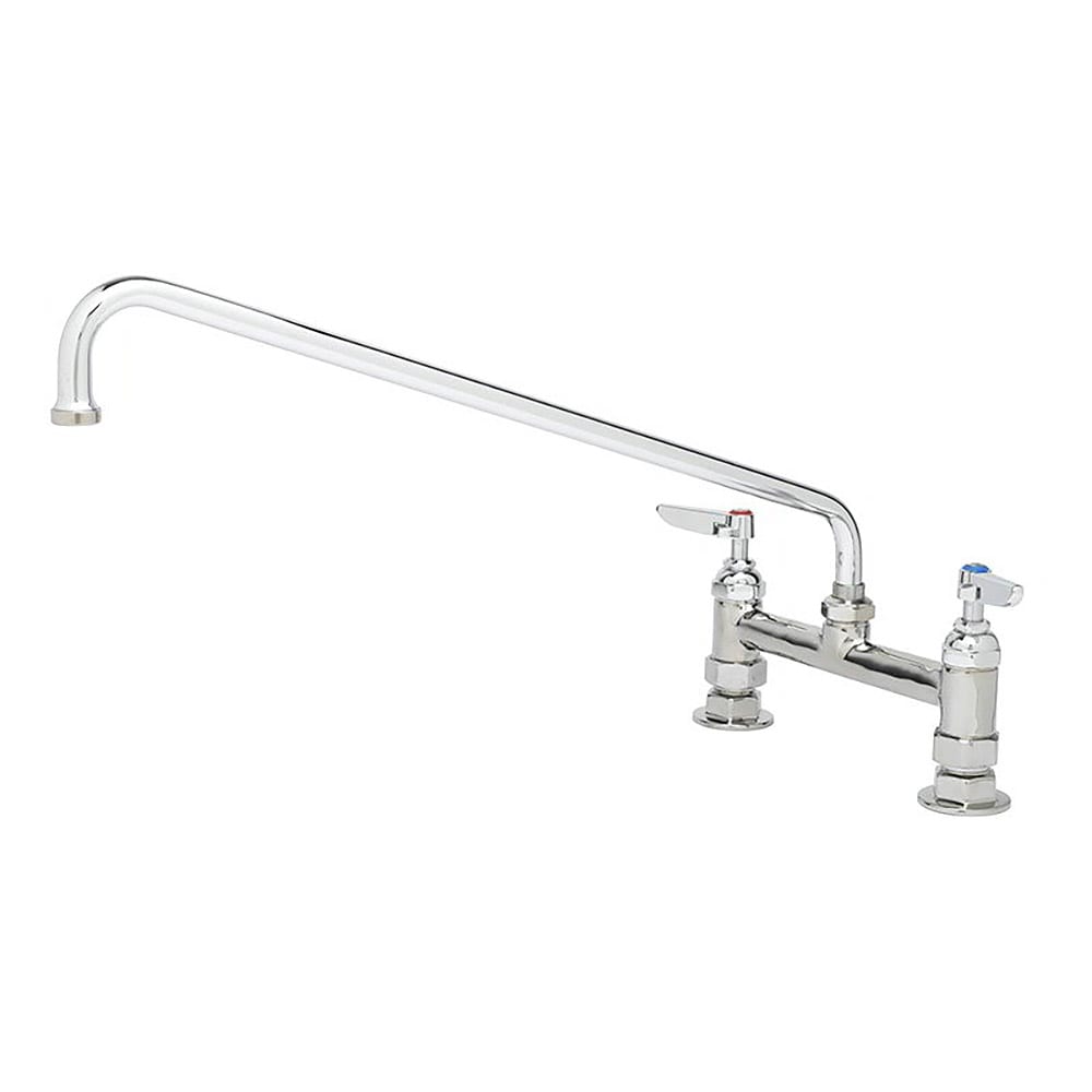 064-B0220 Deck Mount Mixing Faucet w/ 18" Swing Nozzle