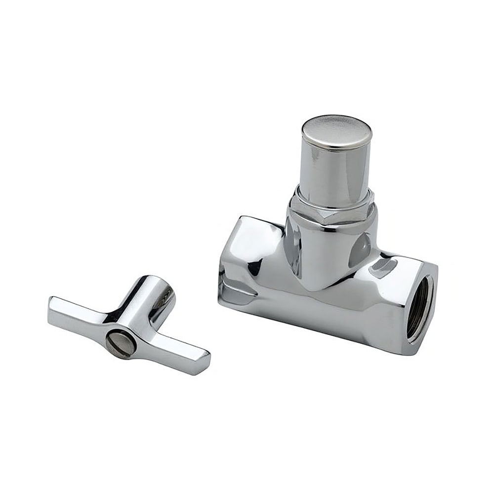 064-B0416 Straight Loose Key Stop, 1/2" IPS Female Inlet & Outlet