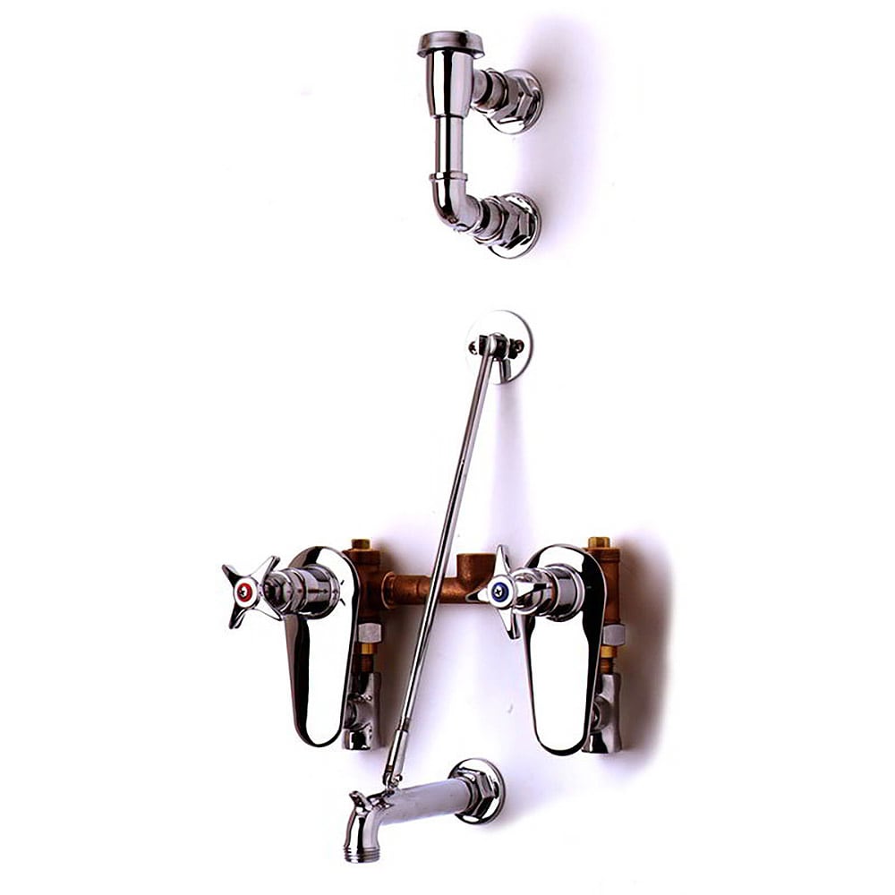 064-B0695 Service Sink Fitting, Mixing Valves, 8" Centers, w/o Integral Stops