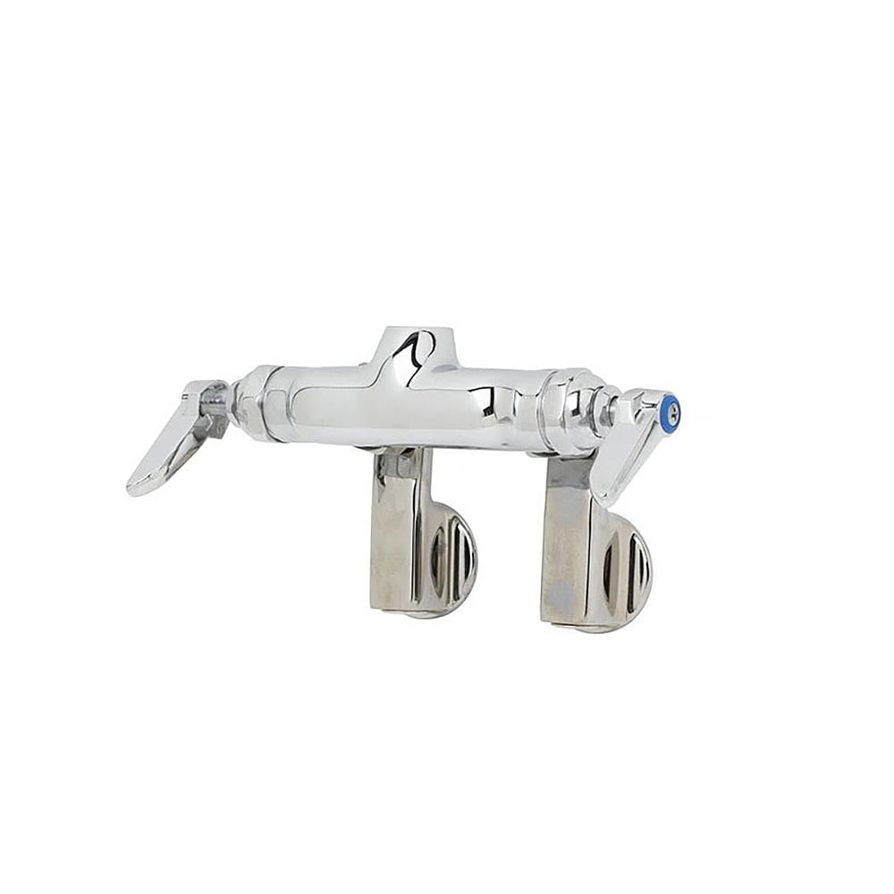 064-B0340LN Faucet, Rigid Base, Adjustable Centers, Wall Mount
