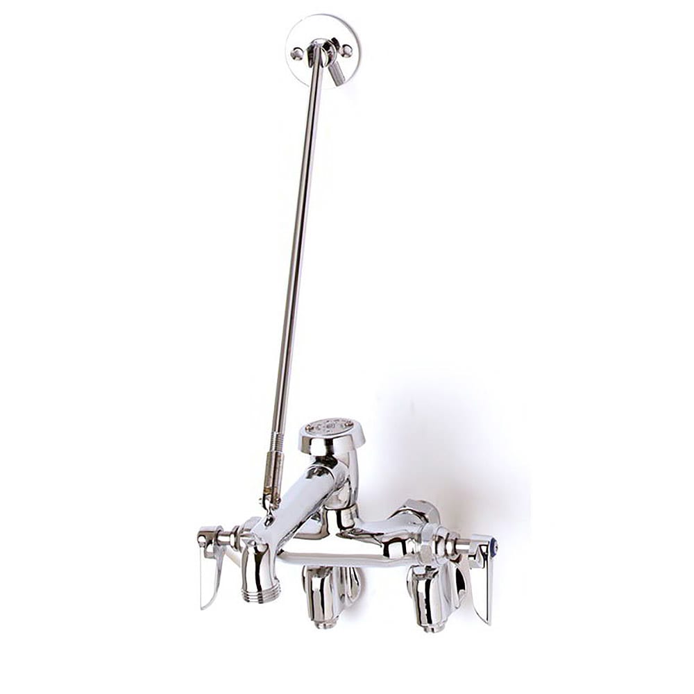 064-B0667POL Service Sink Faucet w/ Adjustable Centers & Vacuum Breaker