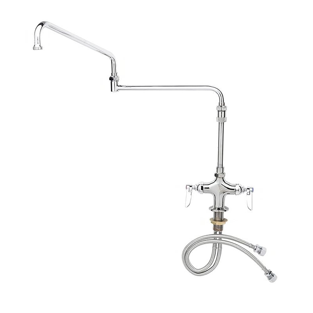 064-B026802 Deck Mount Pantry Faucet w/ 18" Double Jointed Swing Nozzle