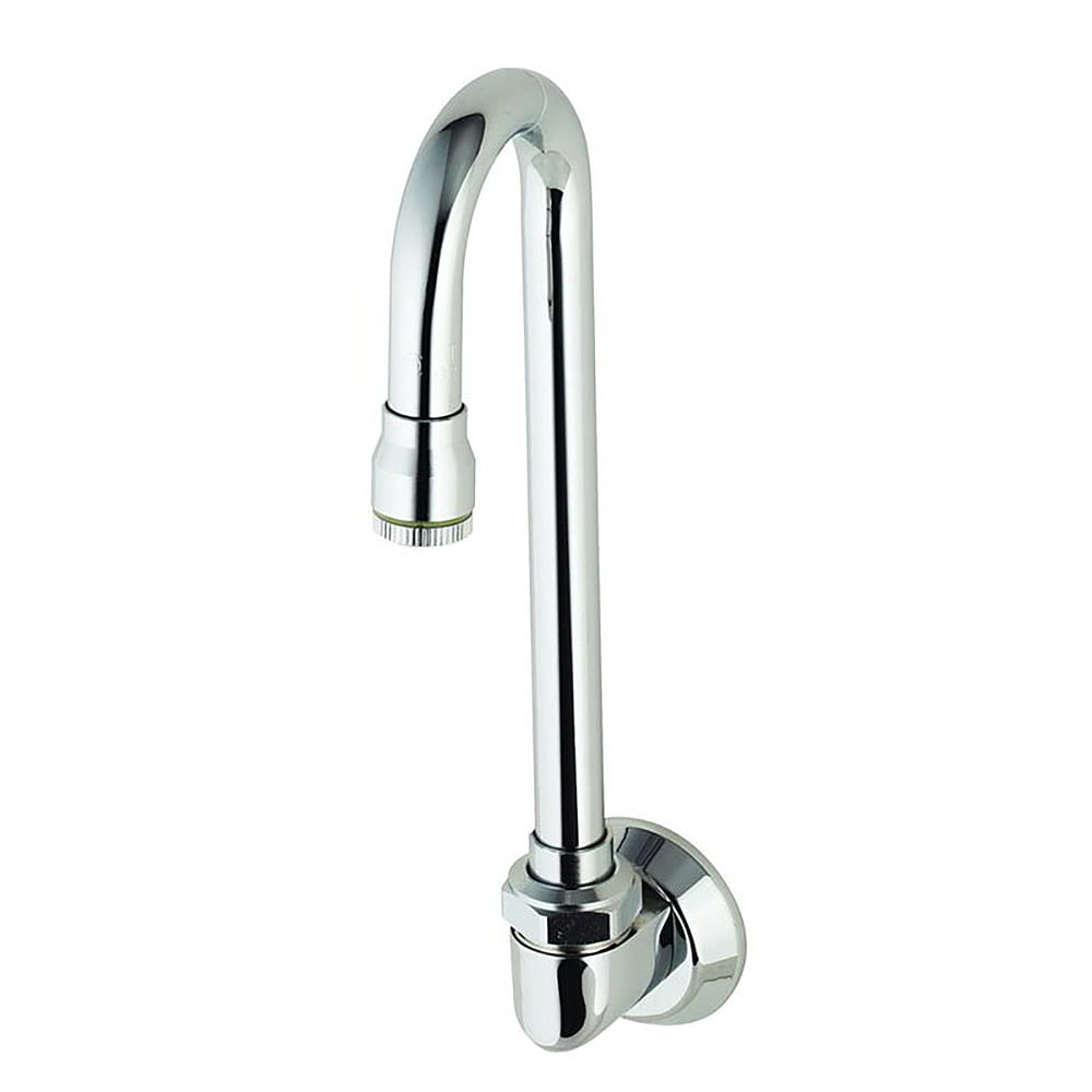 064-B052901 Swivel Gooseneck Spout, Wall Mounted, 2 3/4" Spread, Plain Tip