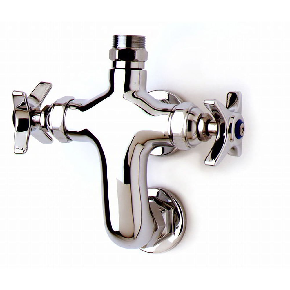 064-B0316LN Double Pantry Faucet Swivel Base Only w/ 3" Vertical Center