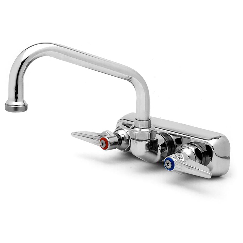 064-B1116 Splash Mount Faucet - 8" Swing Spout, 4" Centers