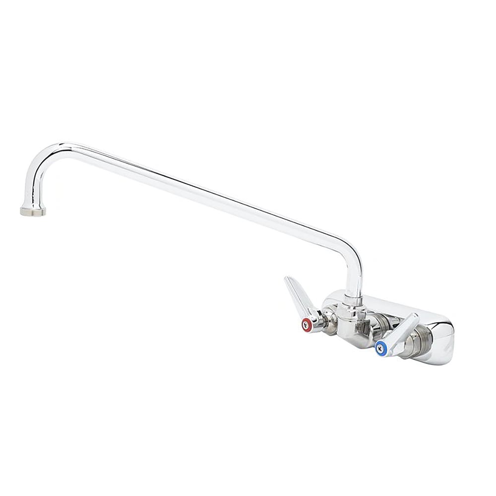 064-B1117 Splash Mount Faucet - 10" Swing Spout, 4" Centers