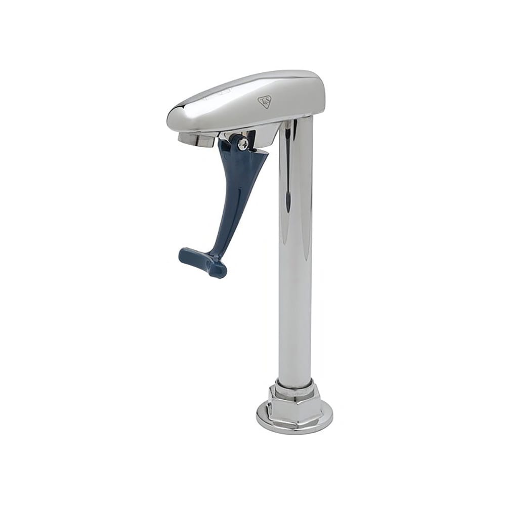 064-B1222 Double Pedestal Push Back Glass Filler w/ 1/2" IPS Female Inlet