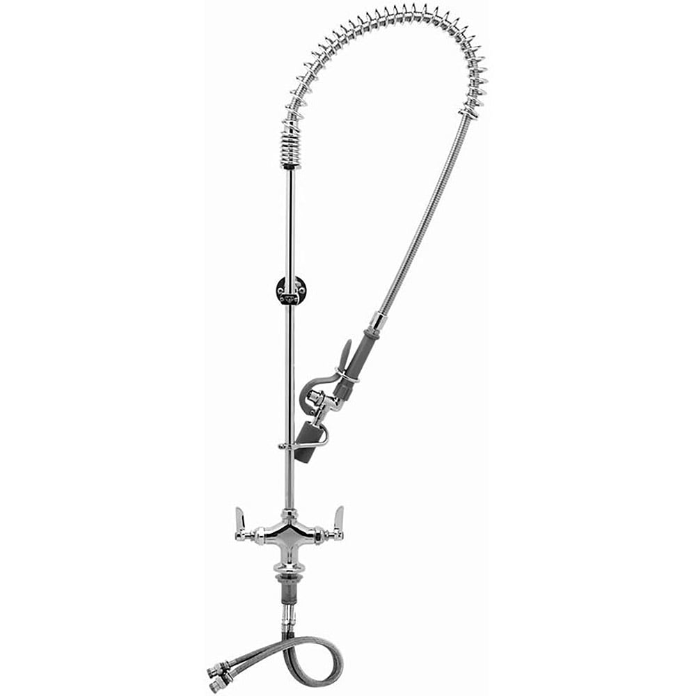 064-B2349C 42"H Deck Mount Pre Rinse Faucet - 13/20 GPM, Base with Nozzle