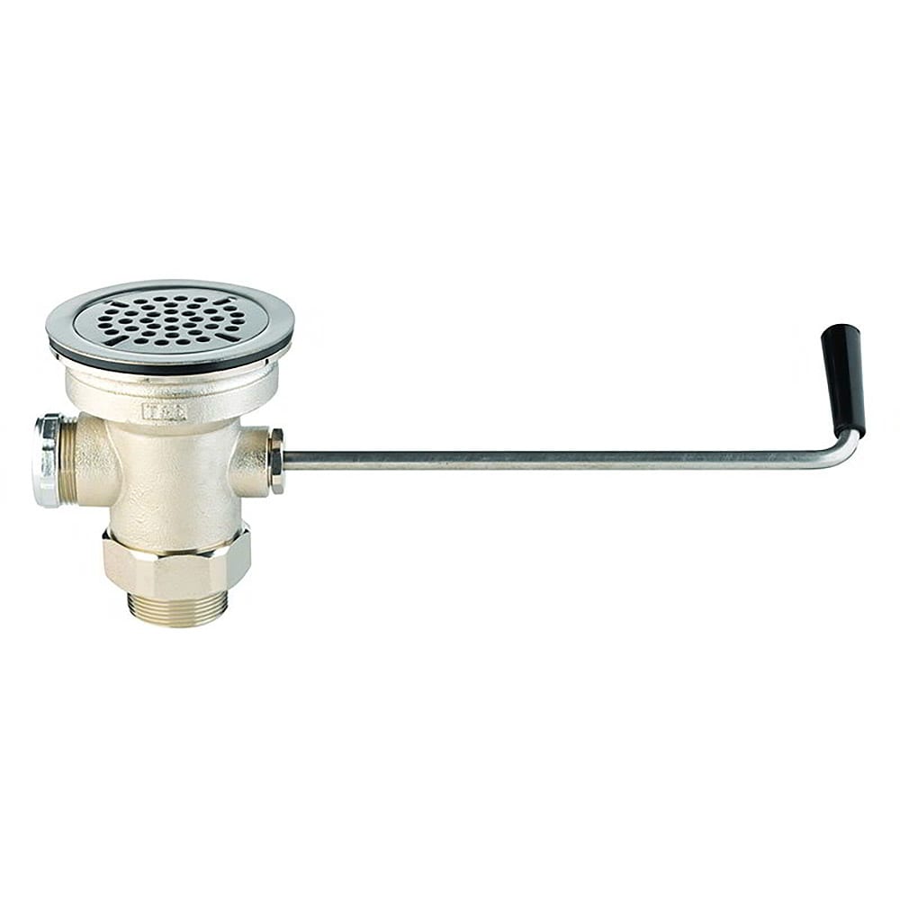 064-B3942 Twist Waste Valve, 3" Sink Opening, 2"Drain Outlet