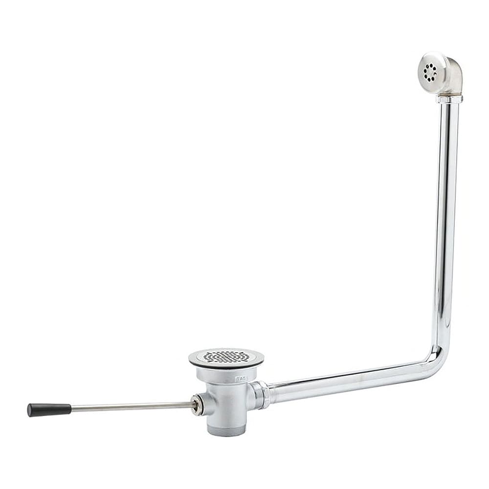 064-B396201 Lever Waste Valve, 3" Sink Opening, 2"Drain, Overflow Assembly