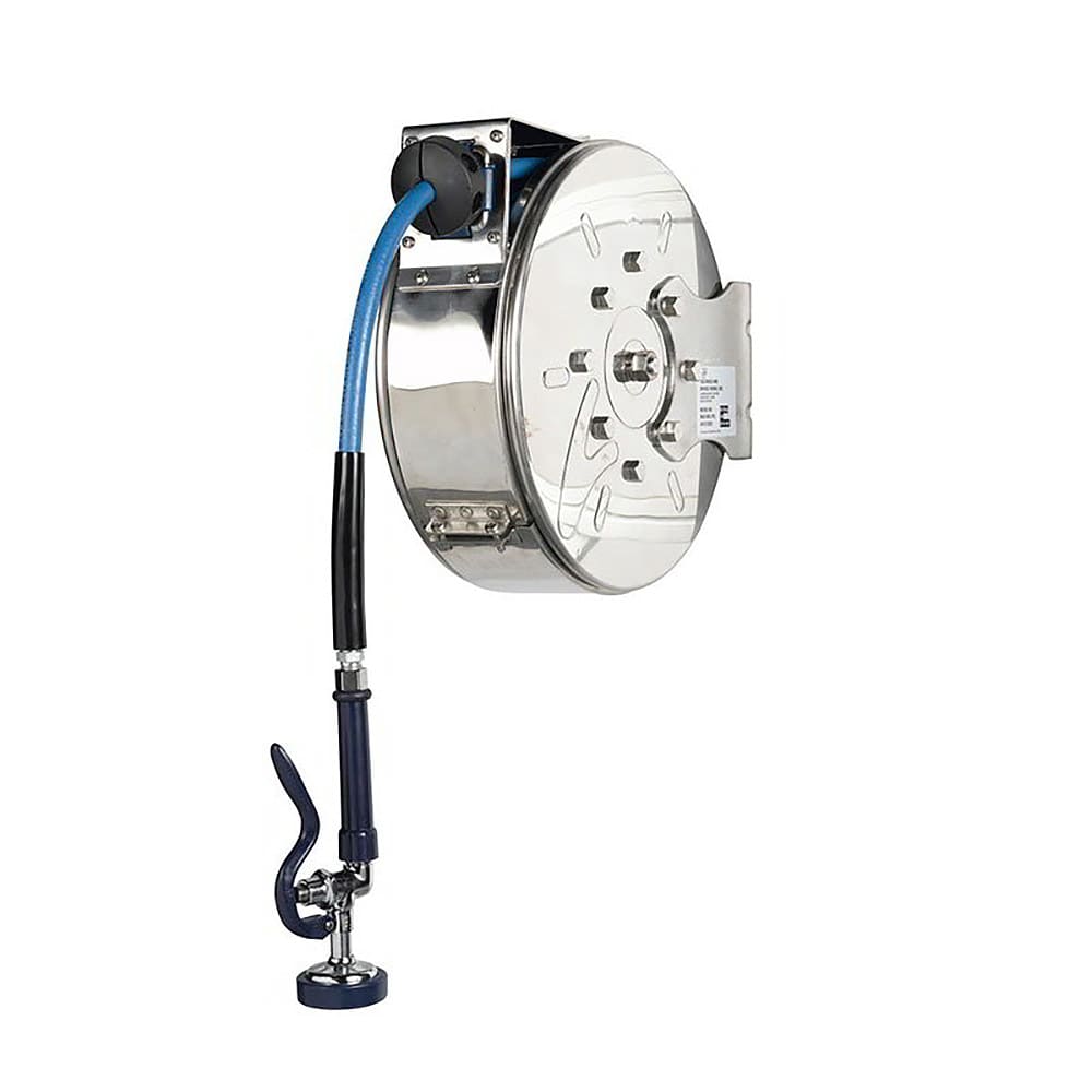 064-B7122C01 Hose Reel, 30' Hose, Enclosed, 3/8" ID