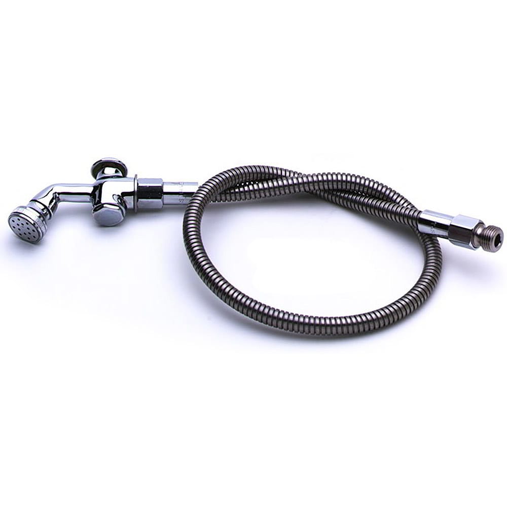 064-B0101A60 Spray Valve, 60 in, w Aerator, Flexible SS Hose