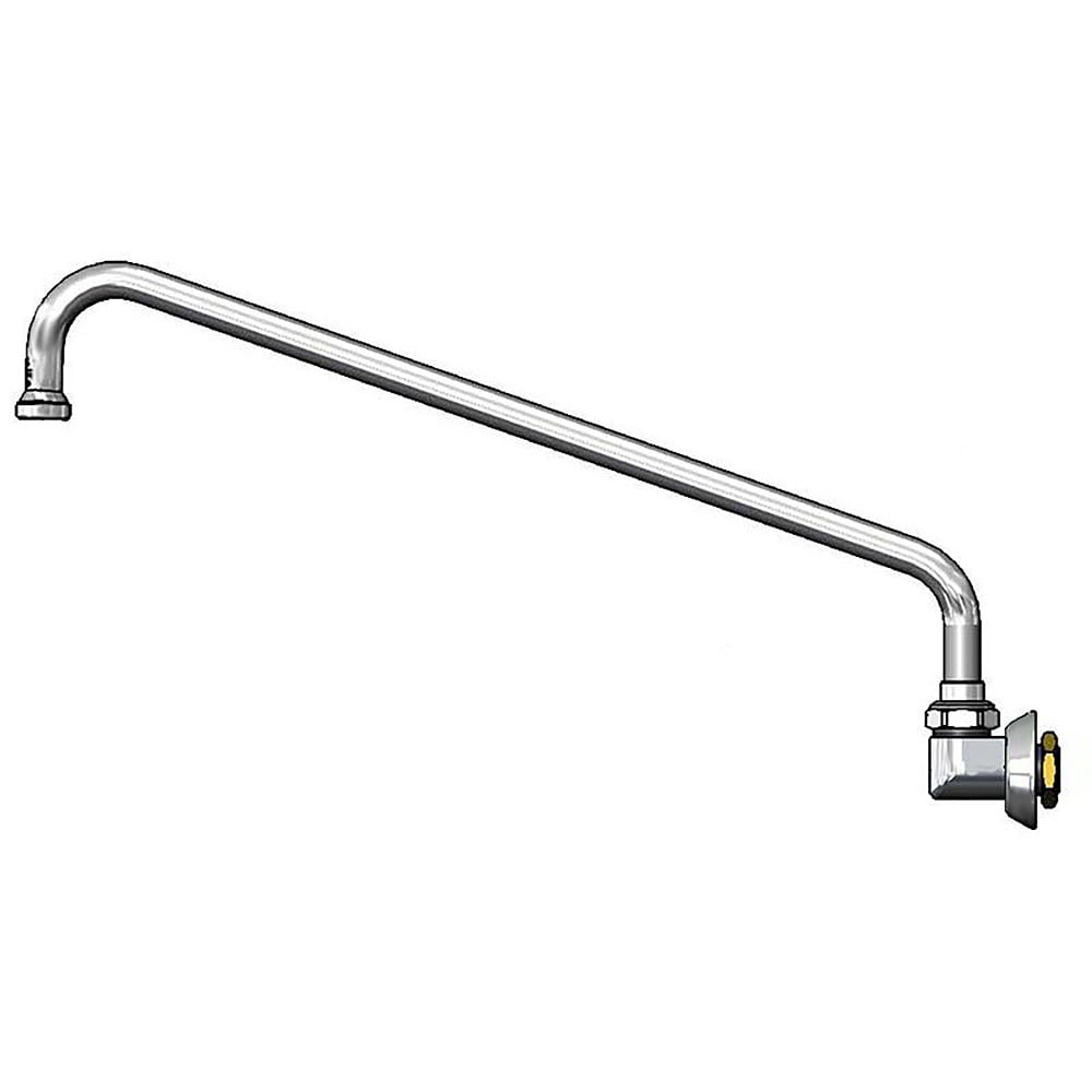 064-B05265 Swivel Gooseneck Spout, 12" Swing Nozzle, Wall Mounted, Regulated
