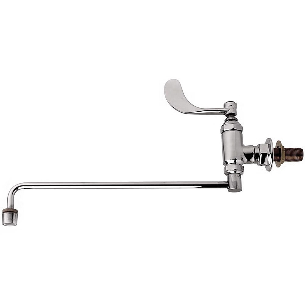 064-B057801 Splash Mount Chinese Range Faucet w/ 13 1/8" Swing Nozzle
