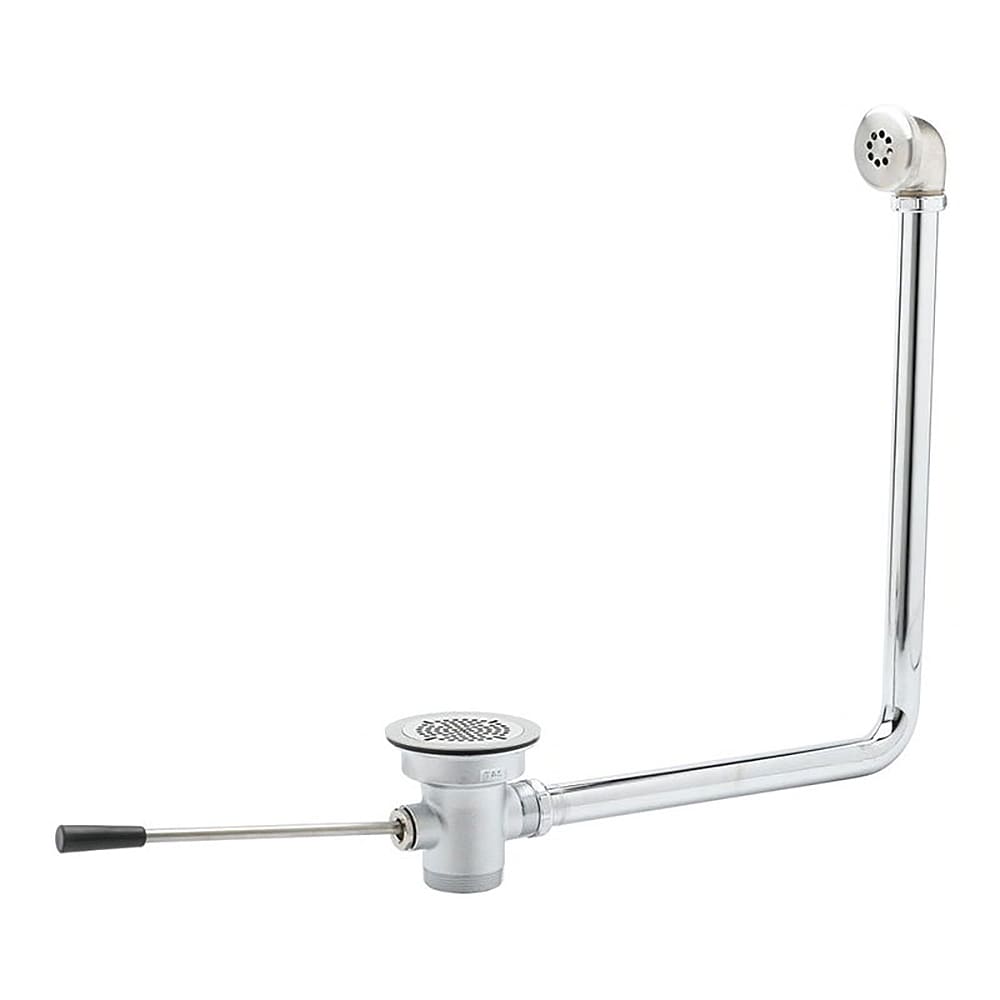 064-B396001 Lever Waste Valve, 3" Sink Opening, 2"Drain, 1 1/2" Adapter
