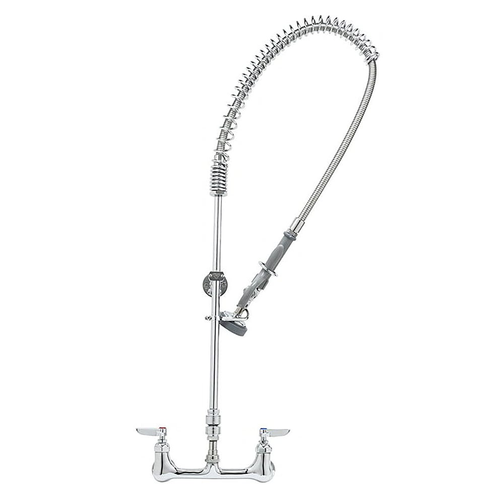 064-B2278 36 7/8"H Wall Mount Pre Rinse Faucet - 1 3/20 GPM, Base with Nozzle