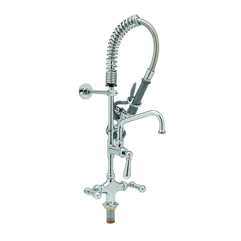 064-MPZ2DCN06 24 13/16"H Deck Mount Pre Rinse Faucet - 1.15 GPM, Base with Nozzle