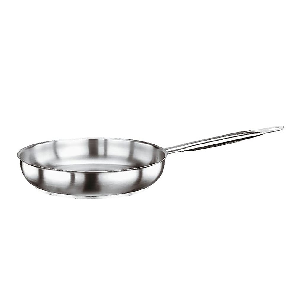 095-1101440 15 3/4" Stainless Steel Frying Pan w/ Hollow Metal Handle