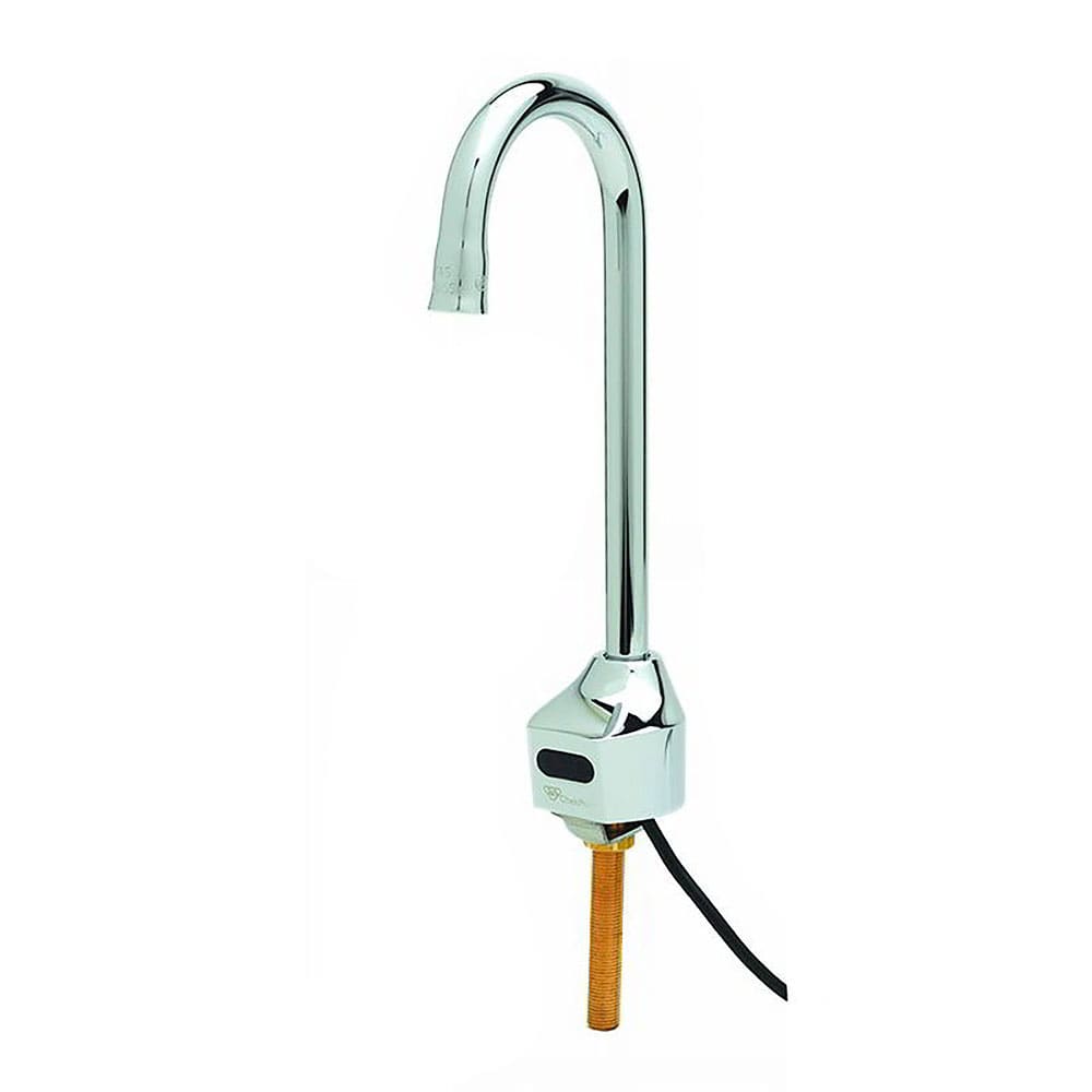 064-EC3100HG Deck Mount Electronic Faucet - Single Hole, Rigid Gooseneck, 100-240v/1ph