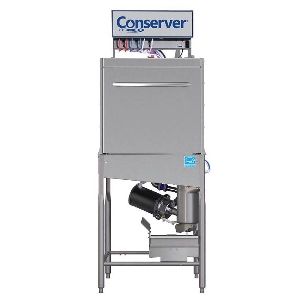 099-CONSERVERXLEFL Conserver® Low Temp Door Type Dishwasher w/ 39 Racks/hr Capacity, 115v