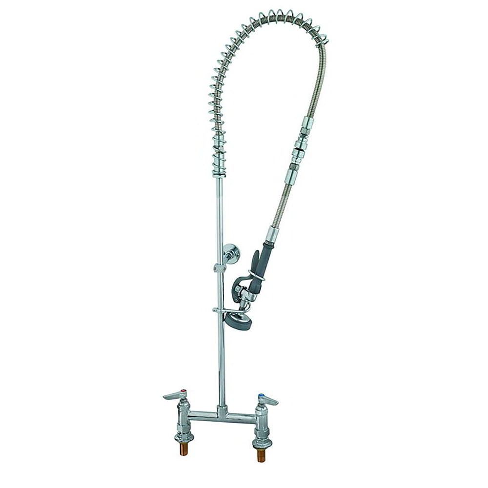 064-B2277 39 1/4"H Deck Mount Pre Rinse Faucet - 1 3/20 GPM, Base with Nozzle