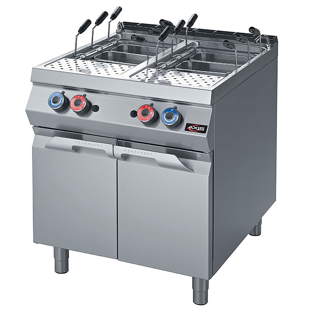 101-AXGPC2 Pasta Cooker w/ (2) 10 1/2 gal Tanks - Stainless, Convertible