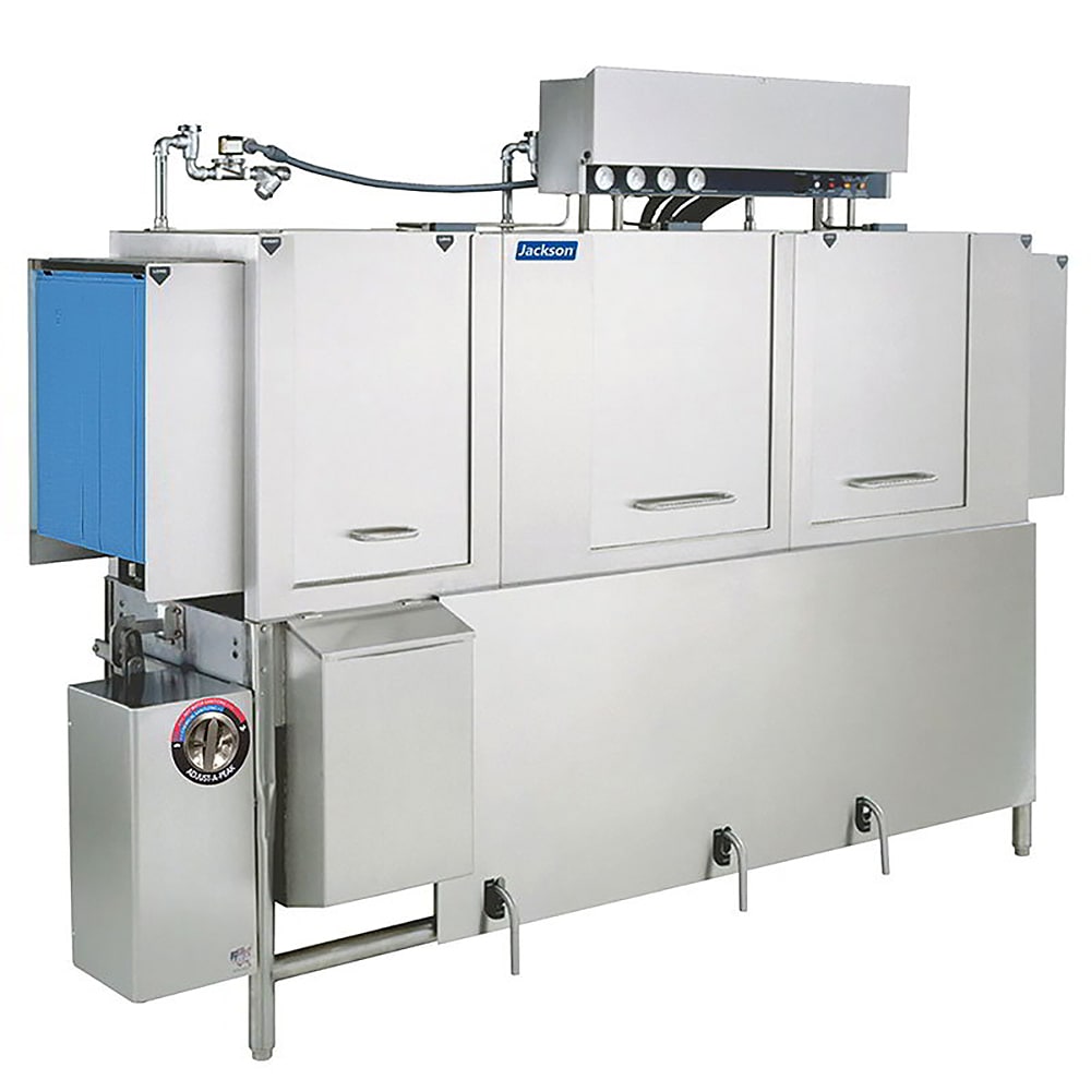 099-AJ86CE2083 102" High Temp Conveyor Dishwasher w/ 287 Racks/hr Capacity, 208v/3ph
