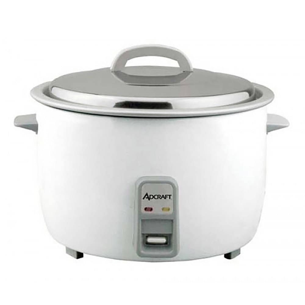 122-RCE50 Rice Cooker w/ 50 Cup Capacity & Oversized Fork, Measuring Cup