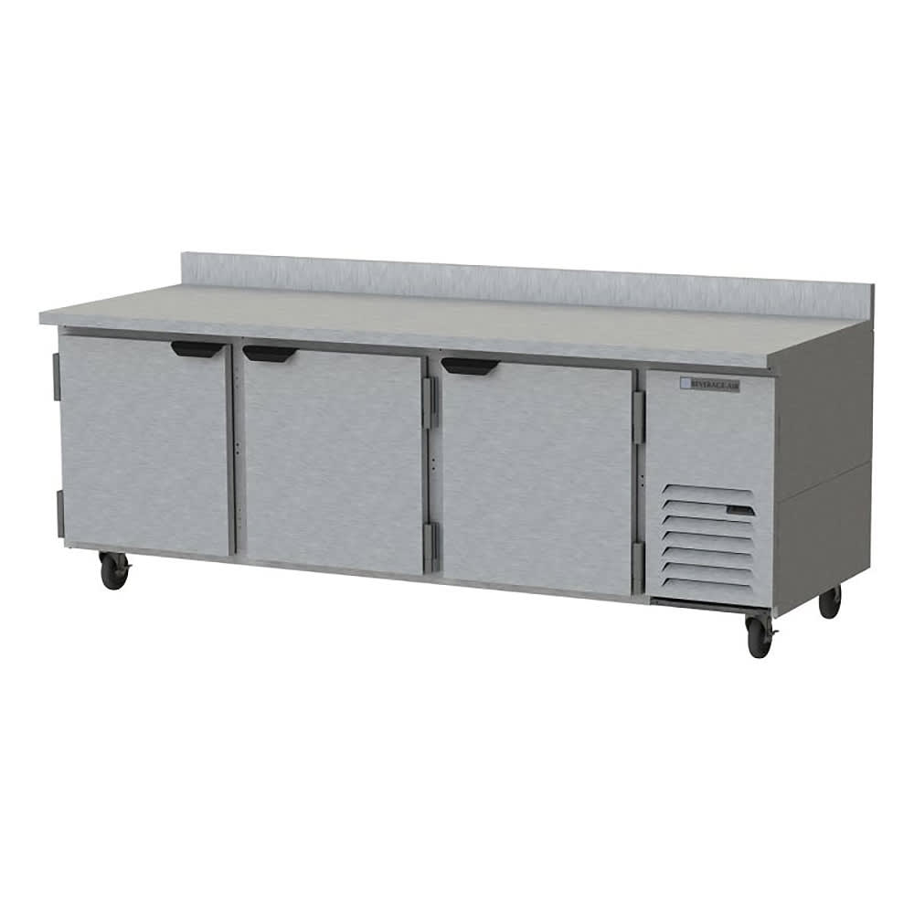 118-WTR93AHC 93" Worktop Refrigerator w/ 3 Doors, 115v
