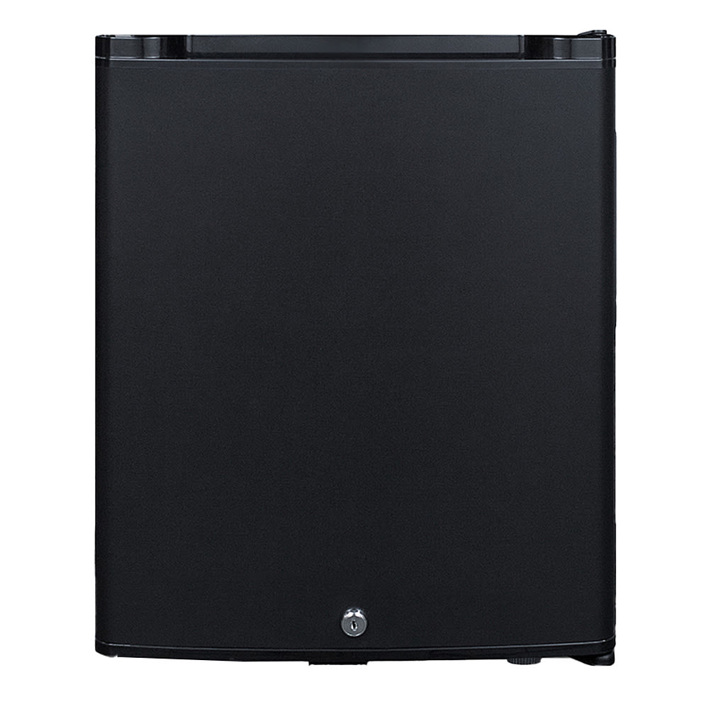 162-MB12B 0.7 cu ft Countertop Minibar Refrigerator w/ Solid Door - Black, 115v