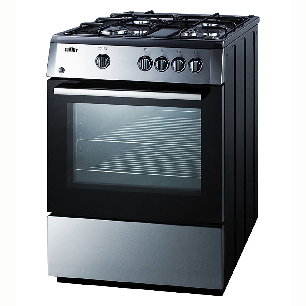 162-PRO24G 24" Gas Stove w/ 4 Burners & Electronic Ignition