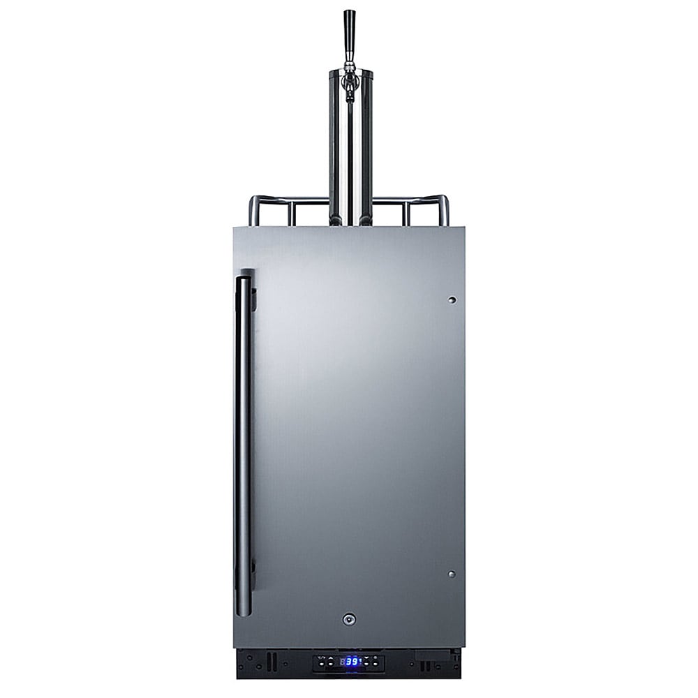 162-SBC15CF 15" Draft Coffee Dispenser - (1) Column, (1) Tap, Black/Stainless, 115v