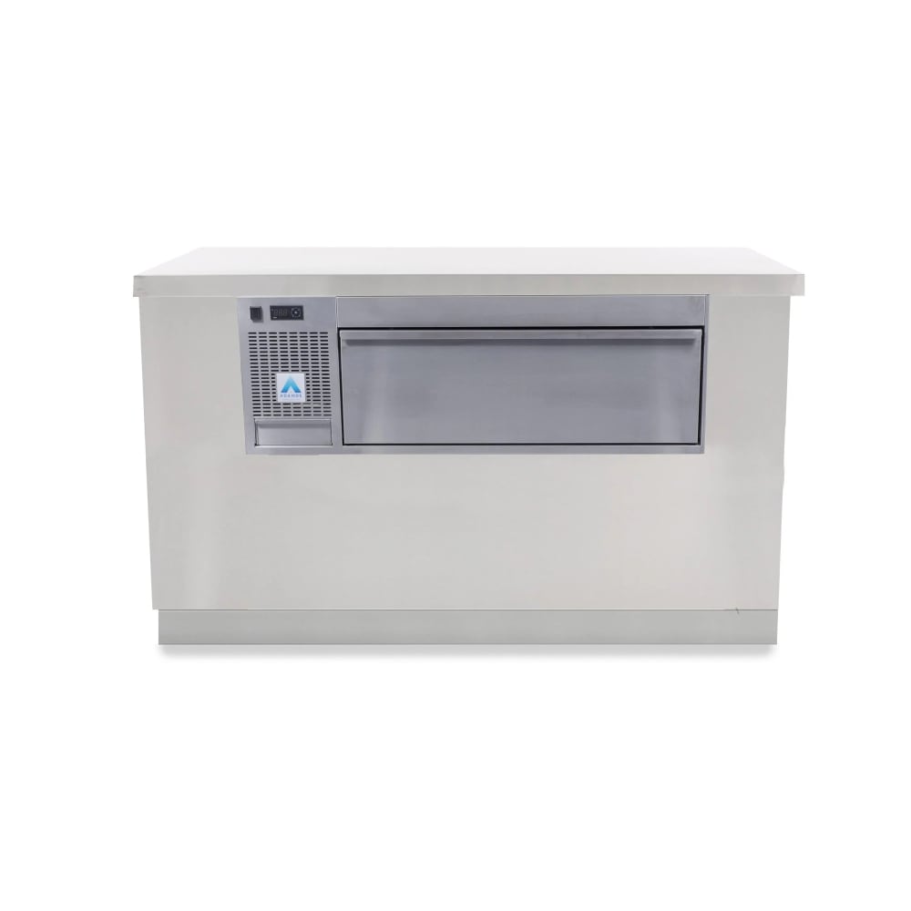 453-VCS1C 43 3/10" Built-In Undercounter Refrigerator/Freezer Combo w/ (1) Drawer - 120v