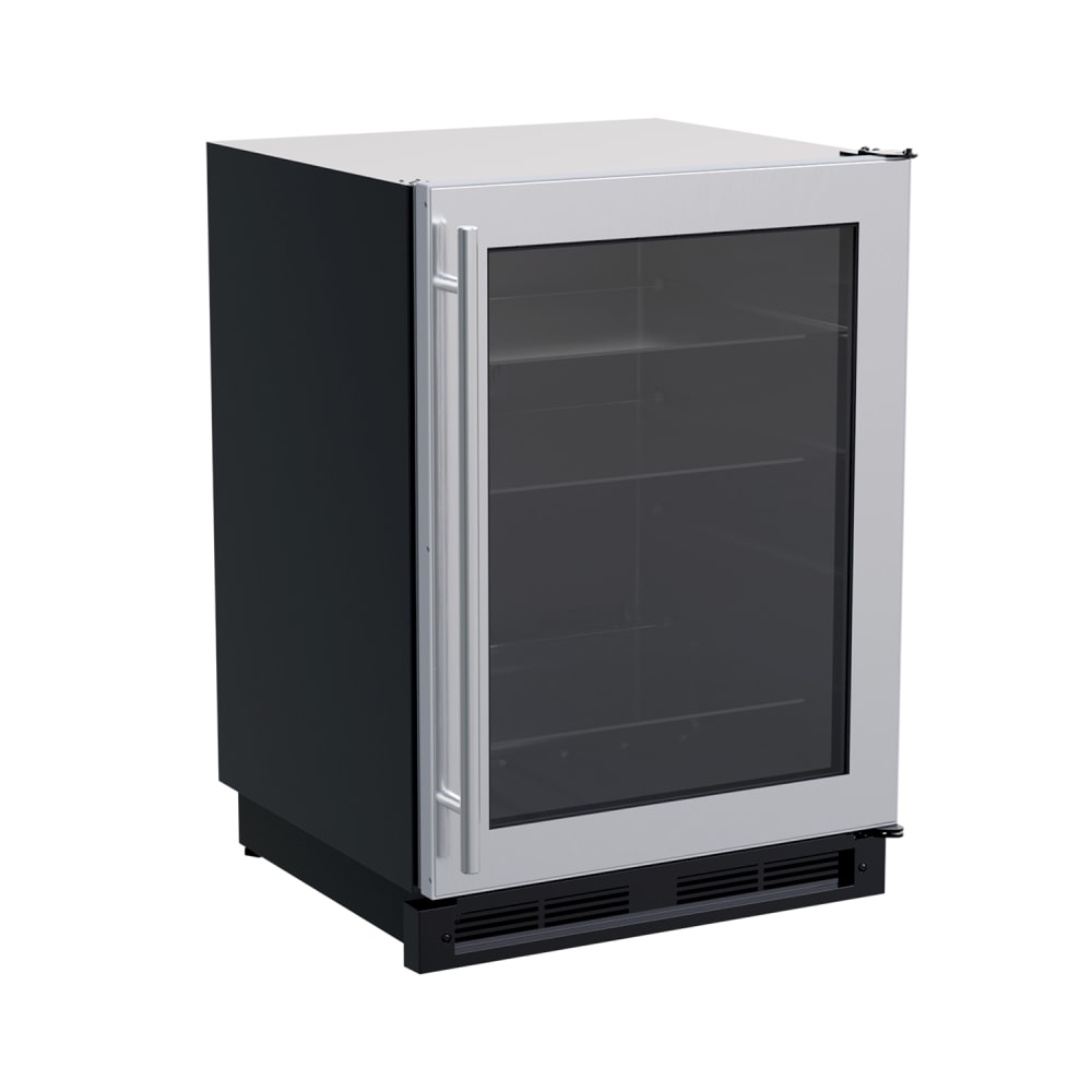 923-MLBV024SG01B 24"W Undercounter Refrigerator w/ (1) Section & (1) Right Hinge Door, 1...