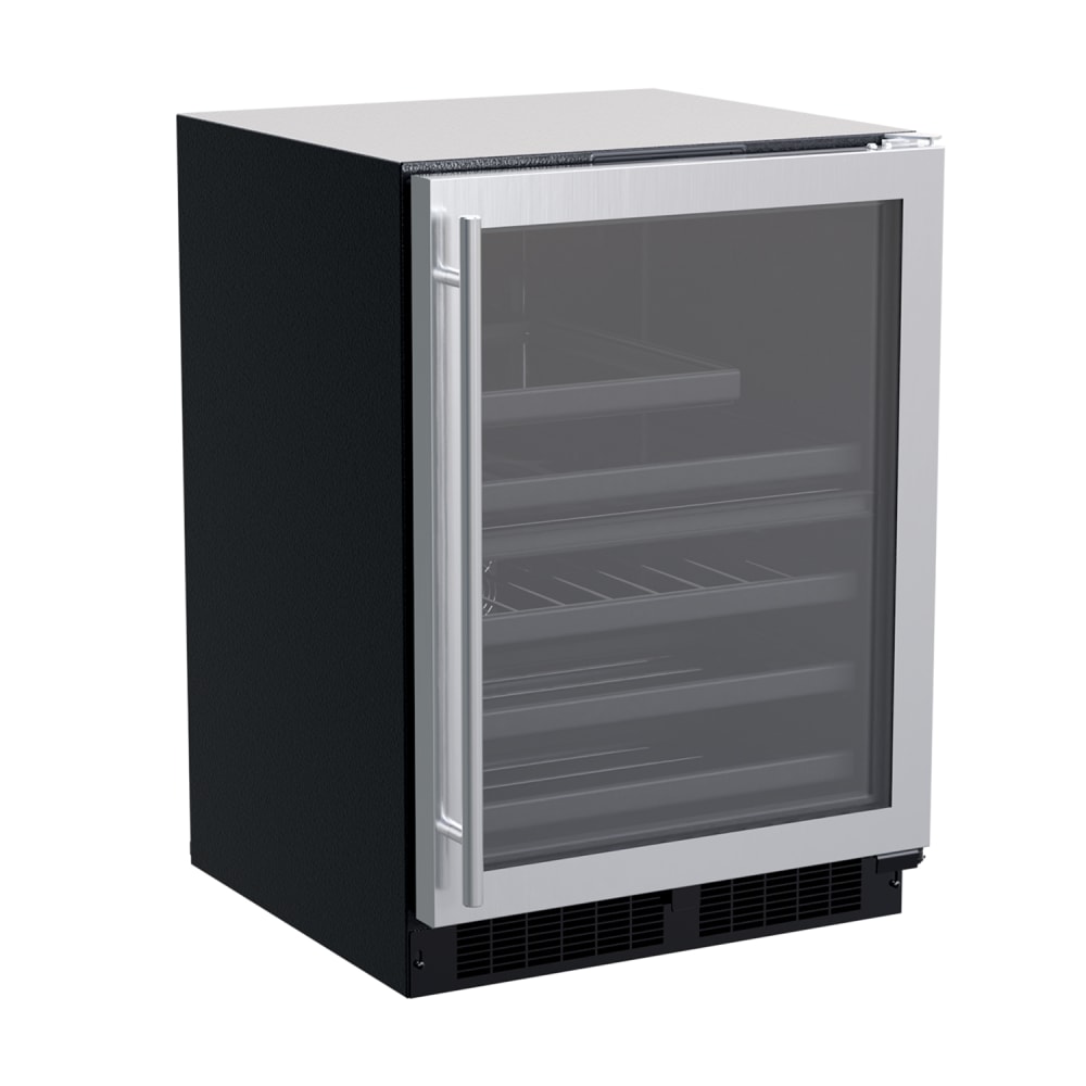 923-MLBD224SG01A 24" One Section Wine Cooler w/ (2) Zones - 22 Bottle Capacity, 115v