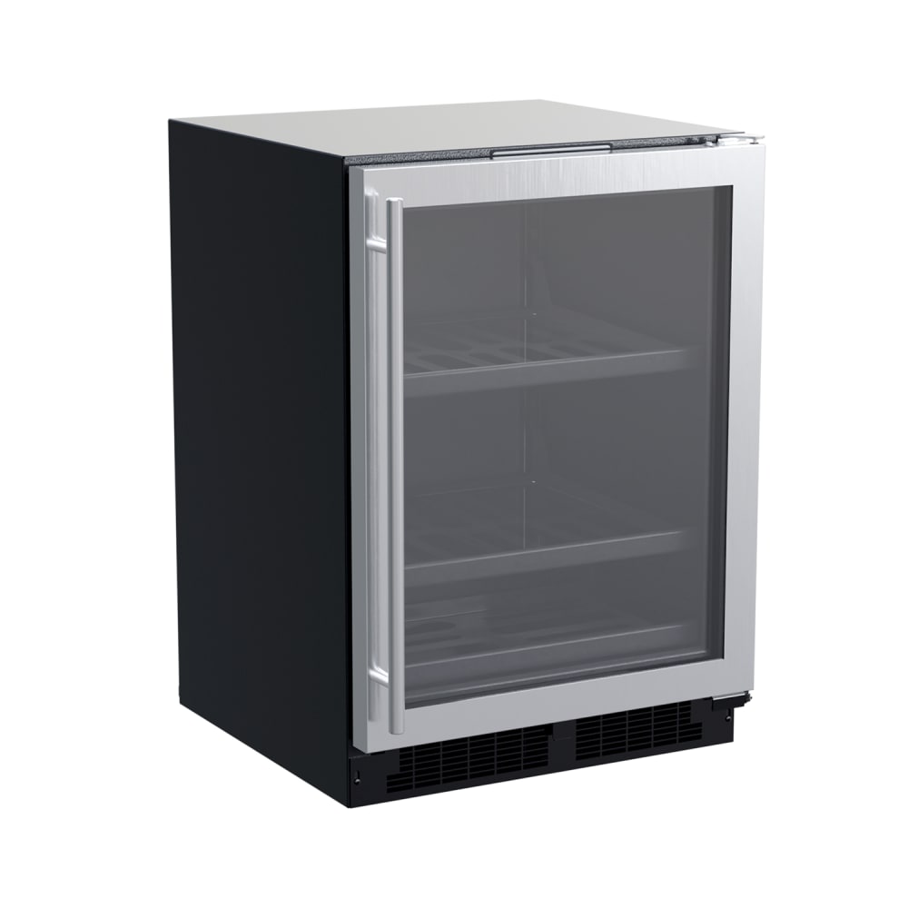 923-MLBV224SG01A 24"W Undercounter Refrigerator w/ (1) Section & (1) Right Hinge Door, 1...