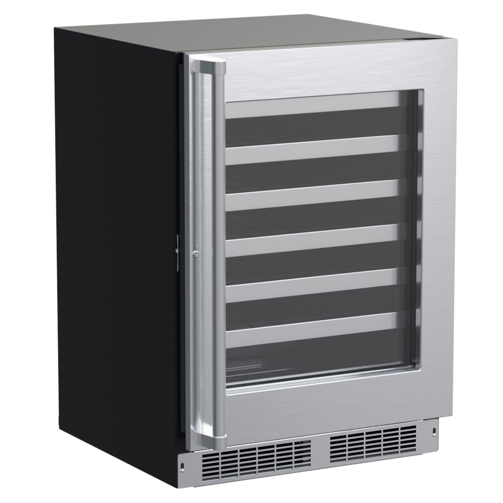 923-MPWC424SG31A 24" One Section Wine Cooler w/(1) Zone, 48 Bottle Capacity, 115v