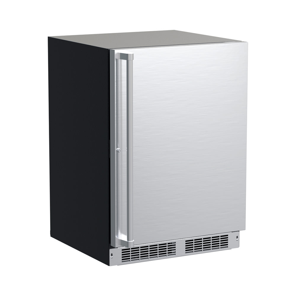 923-MPRE424SS31A 24"W Undercounter Refrigerator w/ 1 Right Hinge Solid Door, 115v