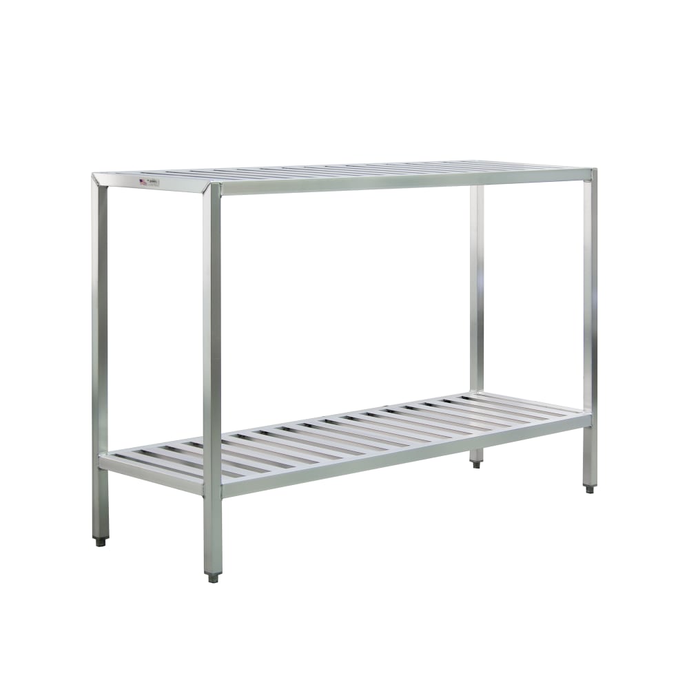 098-1028TB 72" Heavy-duty Shelving Unit w/ 1000 lb Capacity, Aluminum