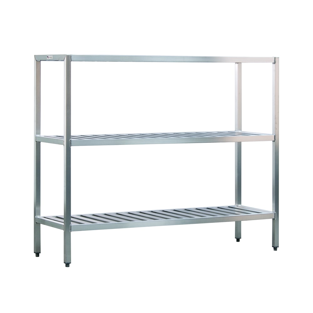 098-1044TB 72" Heavy-duty Shelving Unit w/ 1000 lb Capacity, Aluminum