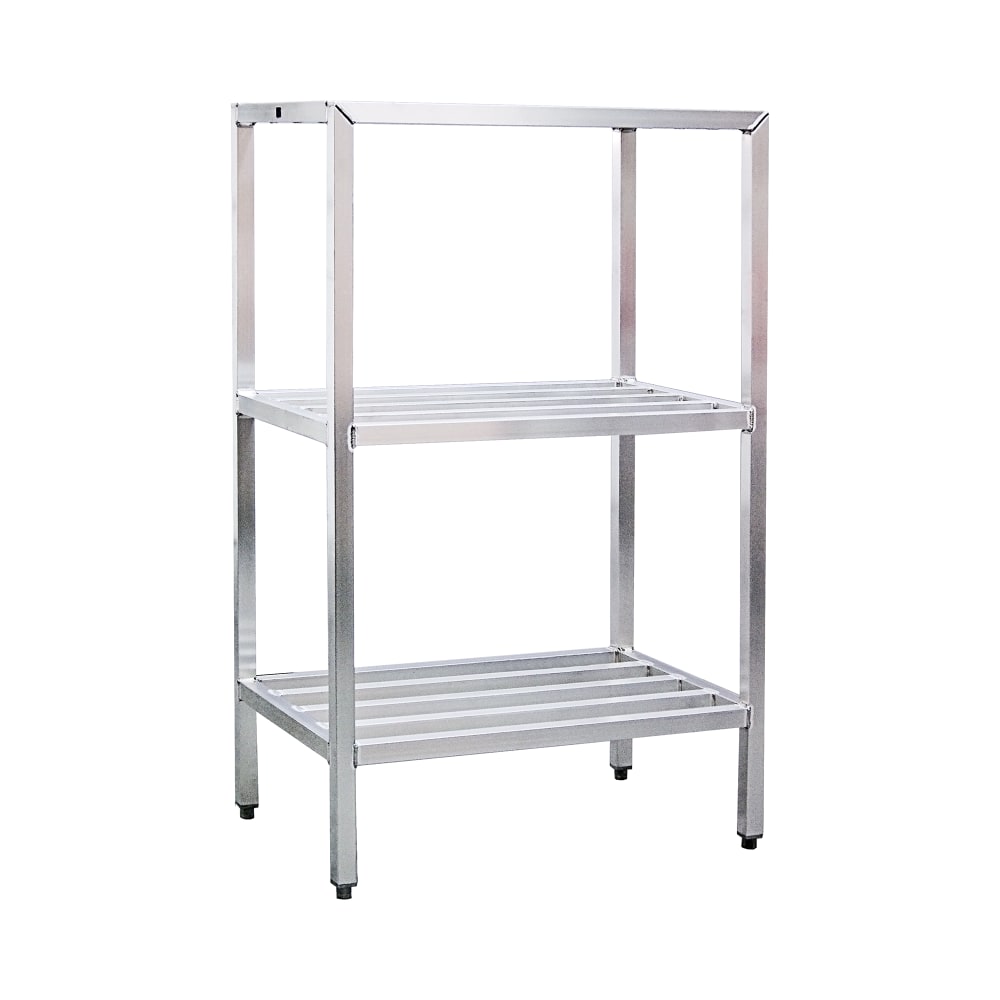 098-1046 48" Heavy-duty Shelving Unit w/ 1500 lb Capacity, Aluminum