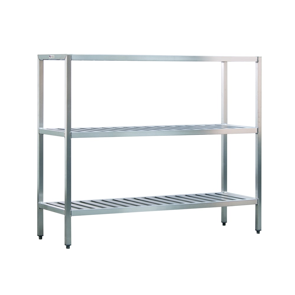 098-1043TB 60" Heavy-duty Shelving Unit w/ 1000 lb Capacity, Aluminum