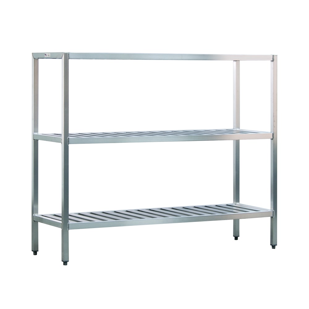 098-1047TB 60" Heavy-duty Shelving Unit w/ 1000 lb Capacity, Aluminum