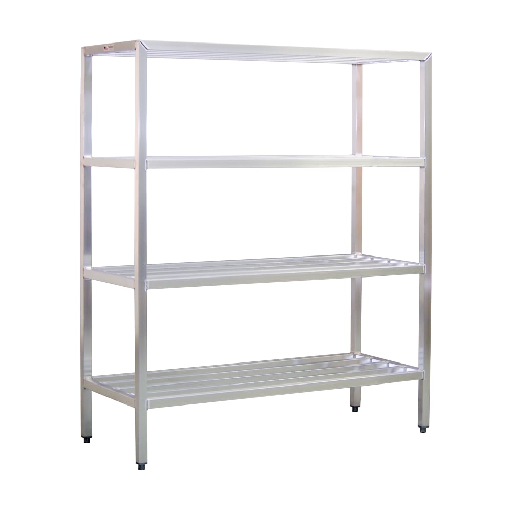 098-1067 60" Heavy-duty Shelving Unit w/ 1500 lb Capacity, Aluminum