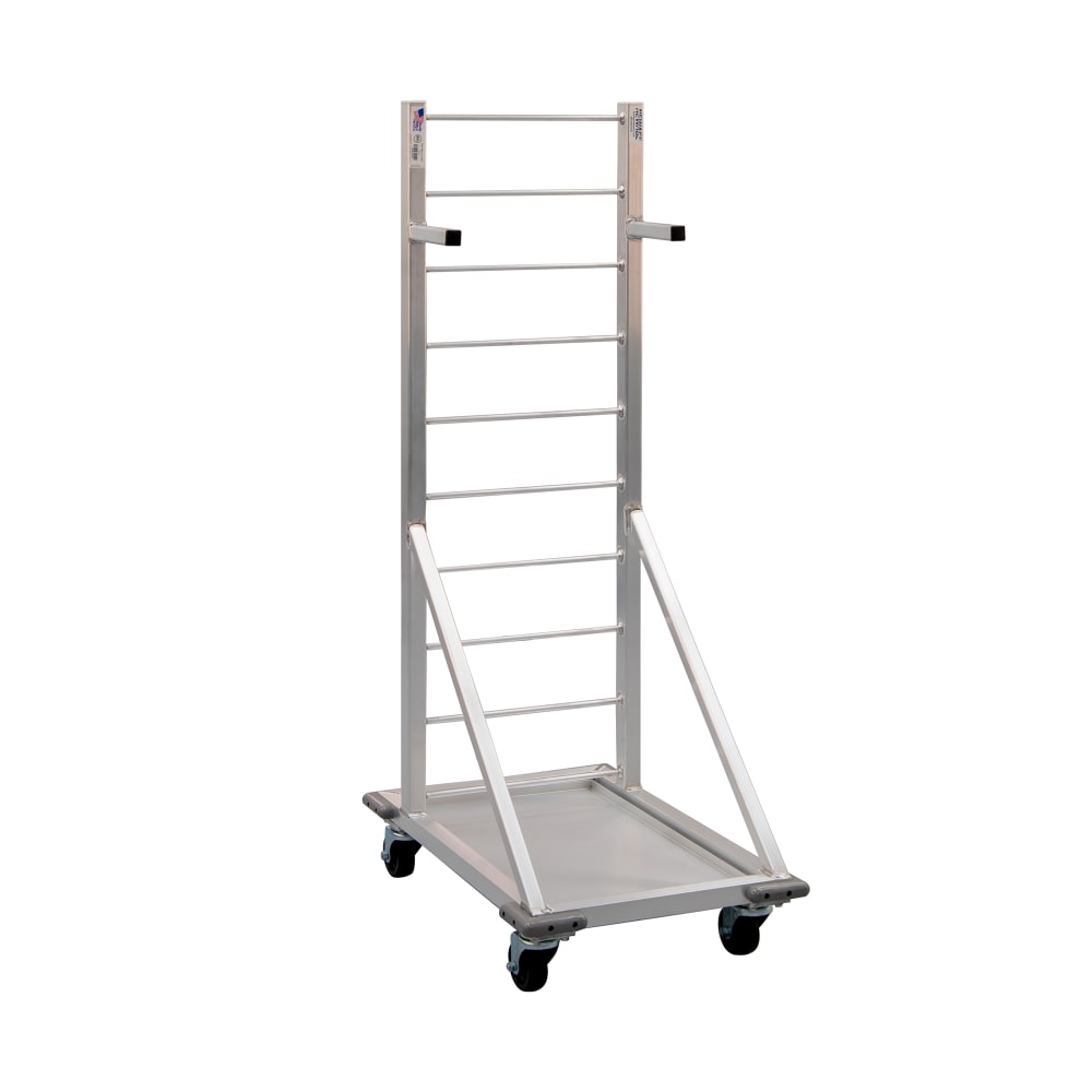 098-1210 Fry Basket Rack w/ 18 Basket Capacity & 3" Casters, 52 1/2" x 18 x 27&quot...