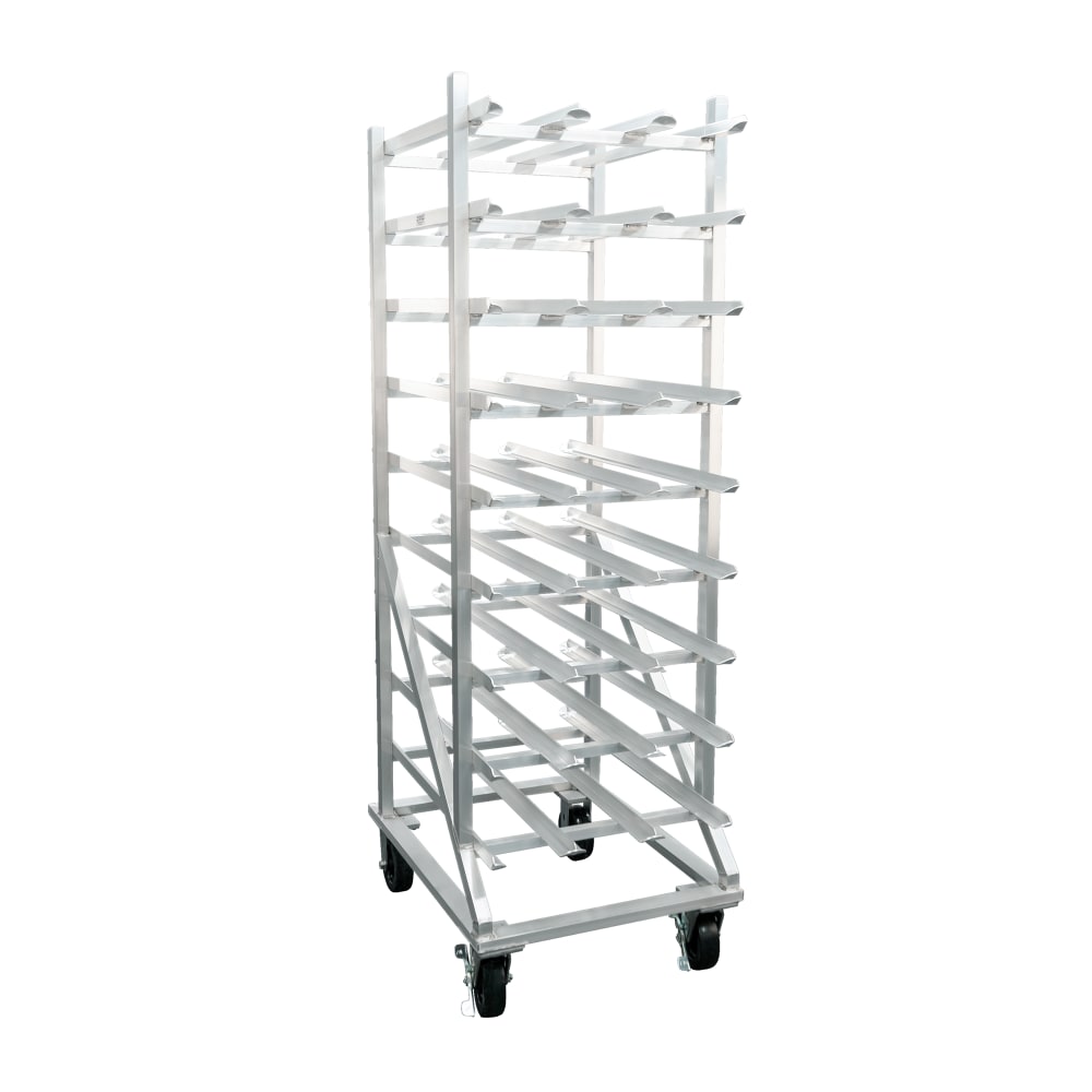 098-1250CK 78"H Mobile Can Rack w/ (162) #10 or (216) #5 Capacity