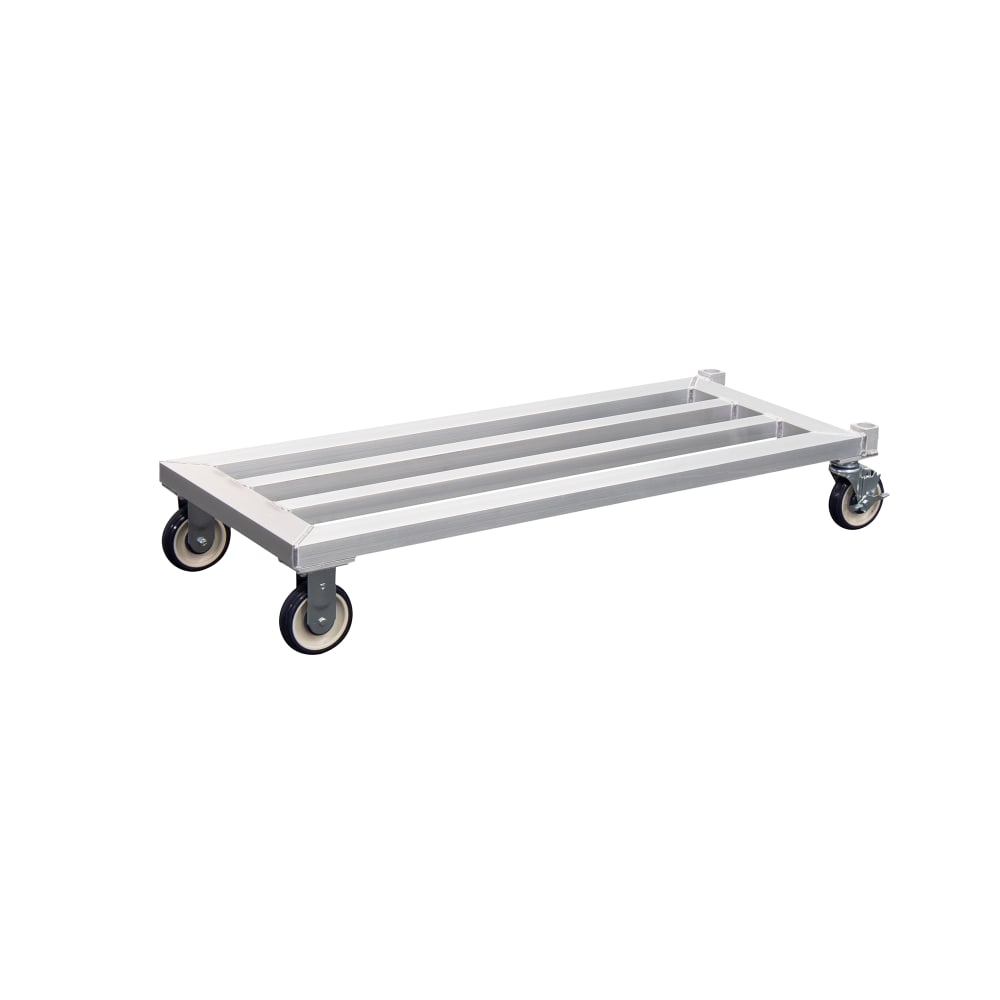 098-1214 31 3/4" Mobile Dunnage Rack w/ 1000 lb Capacity, Aluminum